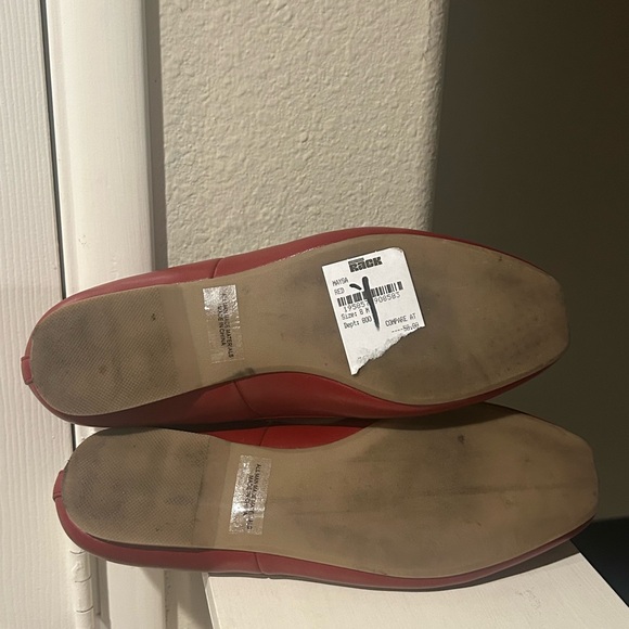 dv By Dolce Vita Maysa Women’s Red Mary Jane - Ballet Flat Slip On Size 8 - Picture 8 of 9
